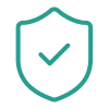 Shield check icon